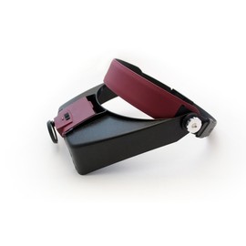 LED Stirnlupe Kopflupe Lupenbrille Brillenlupe Licht Lampe Leuchte Lupe Stirnband