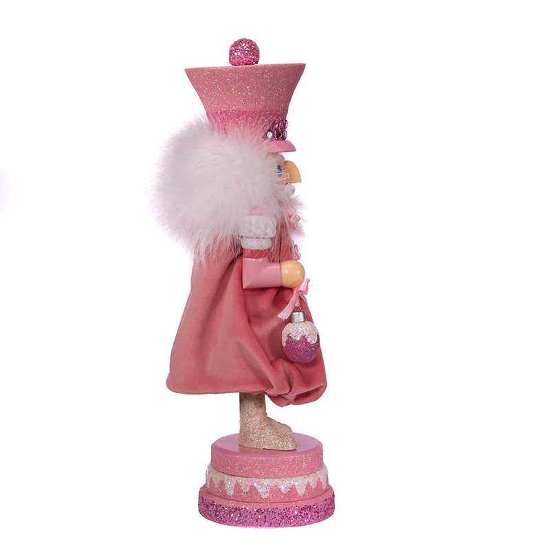 Kurt S. Adler 15-Inch Hollywood Pink Sweet Soldier Nutcracker