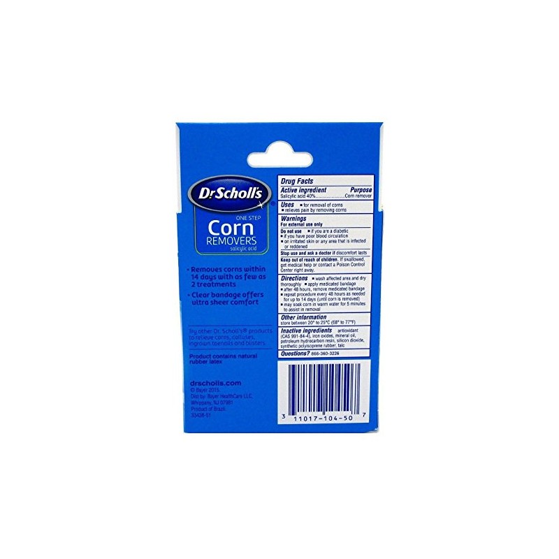 Dr Scholl's One Step Corn Remover, 1 ct