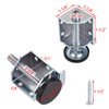 OwnMy Heavy Duty Adjustable Leveling Feet Corner Protector Guard Bracket