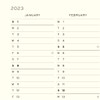 LEUCHTTURM1917 365949 Weekly Planner Medium (A5) 2023, 12 Months, Navy,