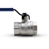 DOJA Barcelona Ball Valve with Lever Handle, Blue, 1/2 Inch,