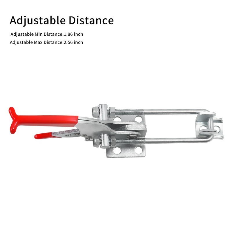 SKYCY 2PK Toggle Clamp 2000 lbs Holding Capacity,431 Self-Lock U-Bolt