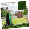 Operitacx Elegant Decorative Moss 4pcs Fake Greening Artificial Lawn Realistic