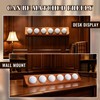 1-Pack Wooden Golf Ball Display Case & Holder - Wall