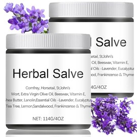 Deuiosna Organic Herbal Salve 4oz - Comfrey Organic Herbal Salve (2pcs)