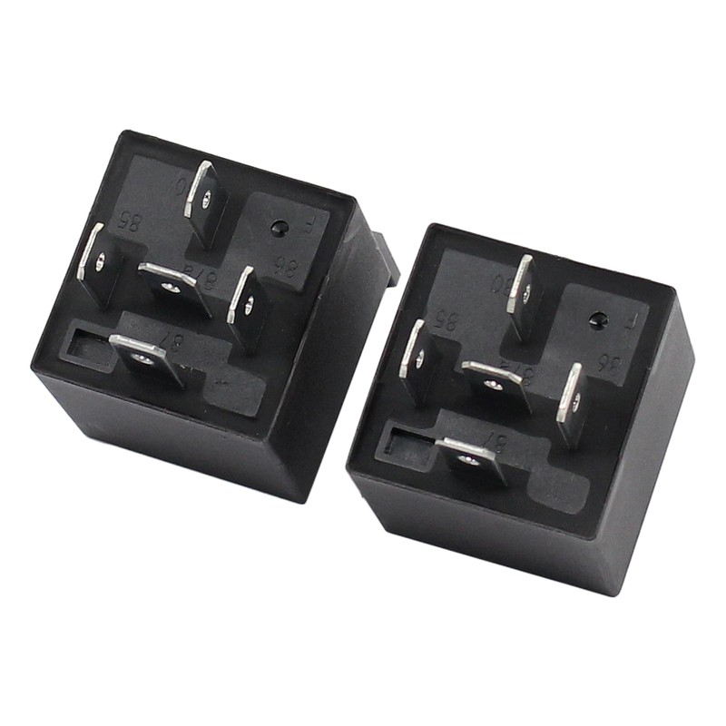 ApplianPar 2Pcs 12V Starter Relay Switch for Harley Davidson 1980-1993
