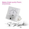 WANGCL Mini Current Analogue Ammeter,Professional Durable 2.5 Accuracy Voltage Analog