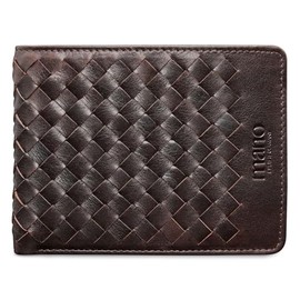 mano Don Luca Wallet 4cc 12 cm, dunkelbraun