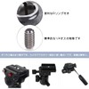 Samcos Camera Fastening Screw, 1/4" Screw, Stainless Steel Material Head