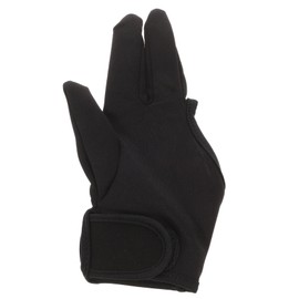 HONMEET Heat Resistant Finger Gloves for Hairdressing 3 Fingers Insulative Mitts for Salon and Home Use Prevent Burns Black