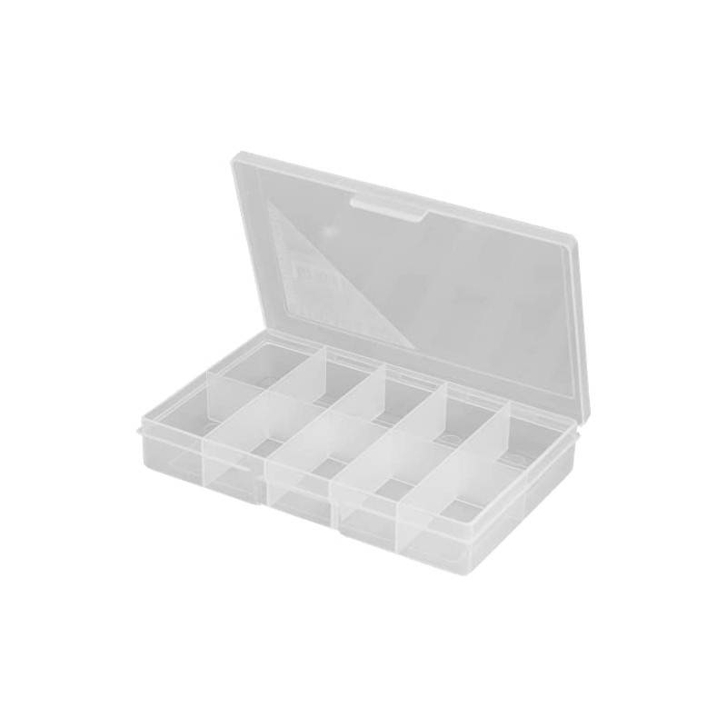 Fischer Plastic 1H033 10 Compartment Storage Box