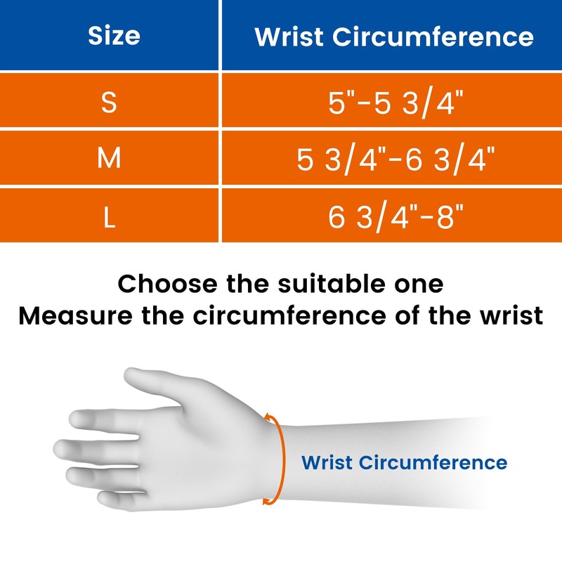 Willcom Thumb Brace for Arthritis Pain and Support, Spica Splint