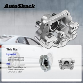 AutoShack Front Brake Caliper Replacement for 2010-2013 Kia Soul 2006-2010 Hyundai Sonata 2007-2010 Hyundai Elantra 2006-2010 Kia Optima Left or Right 1-PC