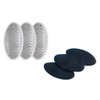Foot Egg File Professional Replacement Emery Pads Blades
