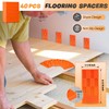 Saker Laminate Flooring Tools, 63-Piece Wood Flooring Installation Kit with