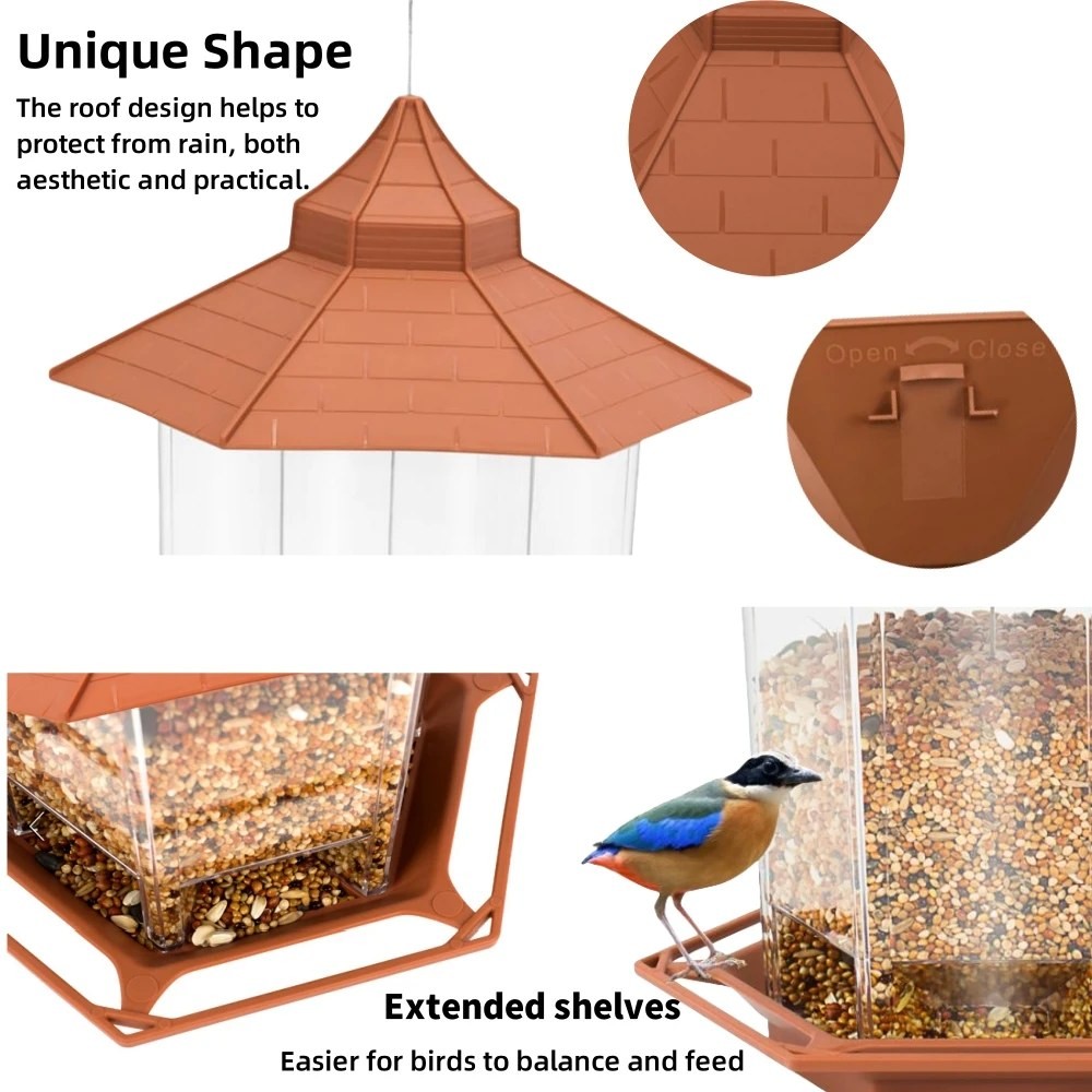 hanging bird feeder outdoor