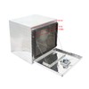 labwork 18 Inch Silver Aluminum Diamond Plate Tool Box Organizer