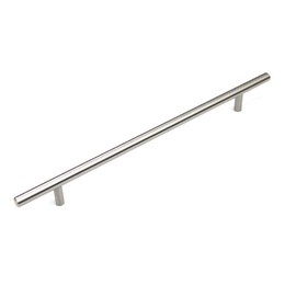 Contempo Living WC12S016S 16-Inch Solid Stainless Steel European Style Kitchen Bar Pull Handle, Silver