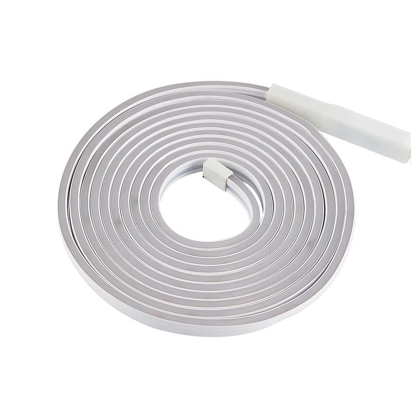 Reality Leuchten R65583100 LED Strip Neon Plastic White with 14