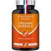 Nutrimea Organic Acerola 1000mg - Vitamin C Supplement – 30