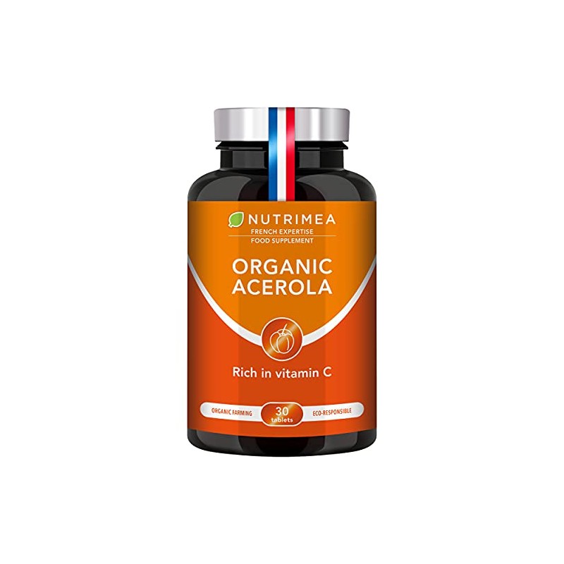 Nutrimea Organic Acerola 1000mg - Vitamin C Supplement – 30