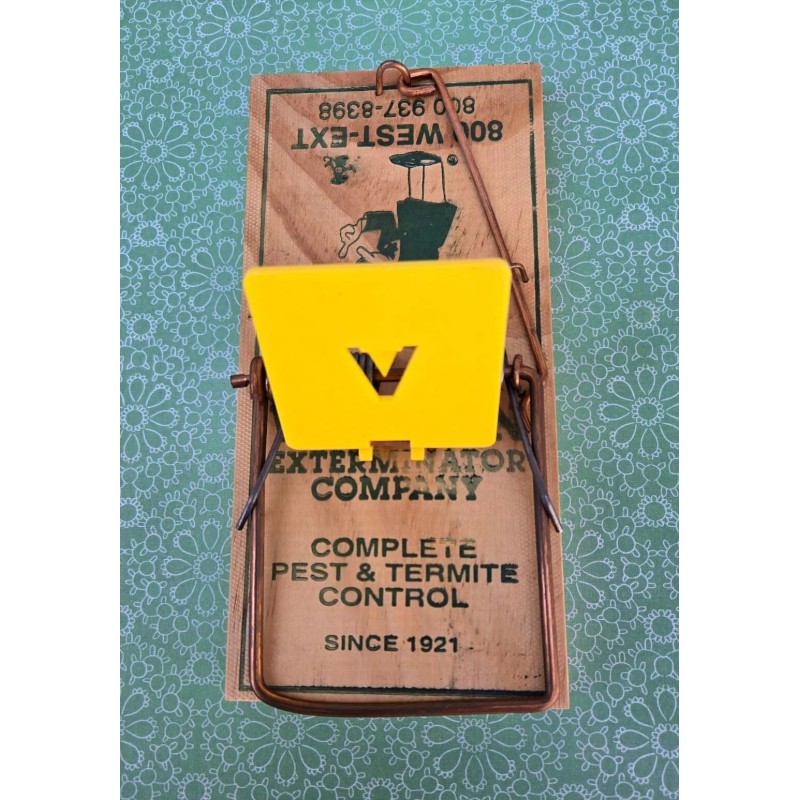 Western Exterminator Vintage Western Exterminator Little Man Rat Trap