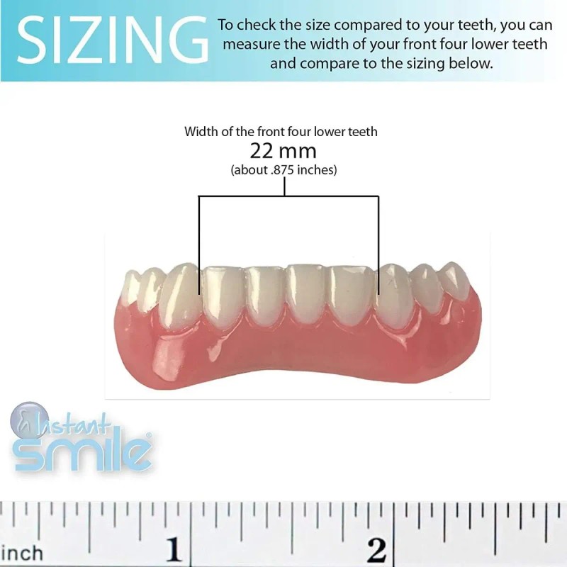 Dientes Sonrisa Instantáneos Más Bajo Chapa
