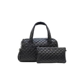 Quilted Duffel Bag for Women – Large Travel Tote, Weekender, Carry-On, Gym, Overnight, Hospital, Diaper – Lightweight & Spacious with Zipper Closure