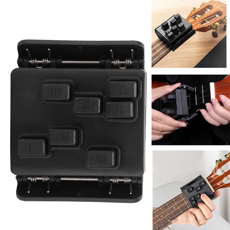 Chord Trainer, High Strength Plastic Ukulele Chord Aid for Beginners