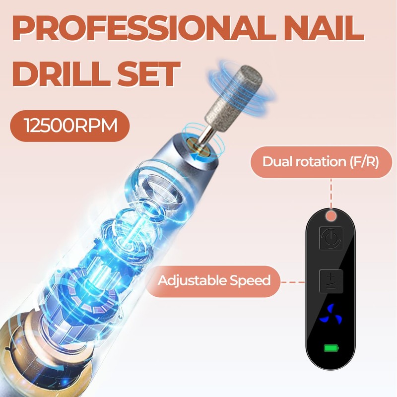 JCMaster Nail Cutter 11 in 1 for Gel Nails, Acrylic