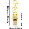 bstedyas Fashion Crystal Keychain Keyring Car & Bag Accessory Pendant
