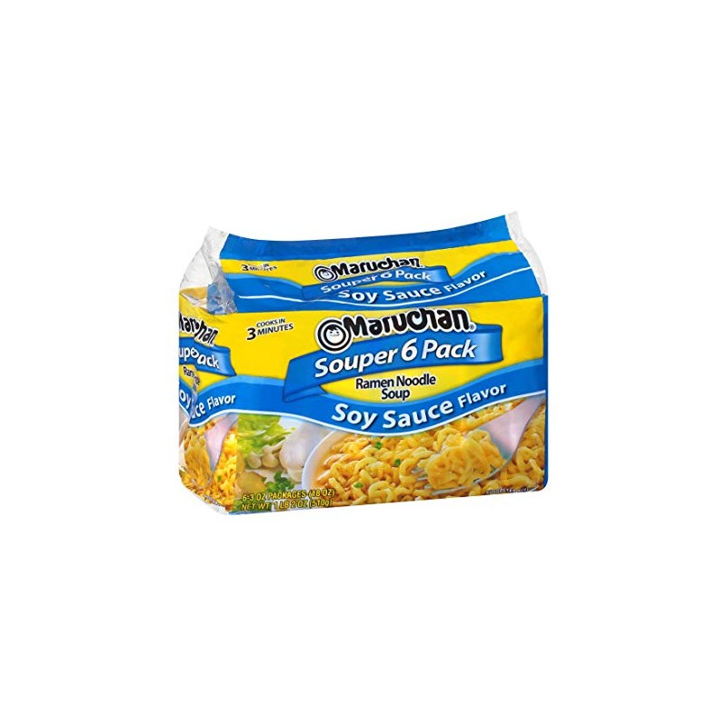 Maruchan Ramen Noodle Soup Oriental Flavor - 6 ct