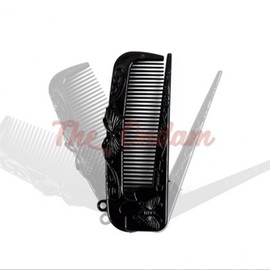 Ondam Professional Folding Mini Tail Comb Folding Tail Comb 4ea