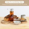 Clear Silicone Countertop Protector Mat, 23.6" *15.7" Non Slip &