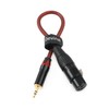 Devinal Balanced 3.5mm 1/8 inch Mini Jack TRS Stereo Male