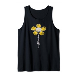 Milwaukee Baseball Flower, Baseball Enthusiasts 2024 Tank Top