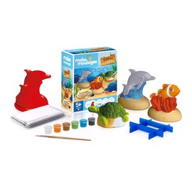 Mako Moulages 39048 Cap sur la mer 3 moules Creative Kit, Sea Animals
