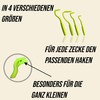 dok protektor Tick Hook Tick Tweezers | 4 Different Pliers