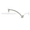Hibbent All Metal 10'' Shower Head Extension Arm, Solid Brass
