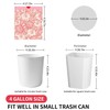4 Gallon Trash Bags Drawstring, Colorful & Portable Small Trash