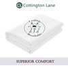 Cot Fitted Sheet 28 x 75-100% Egyptian Cotton - 1