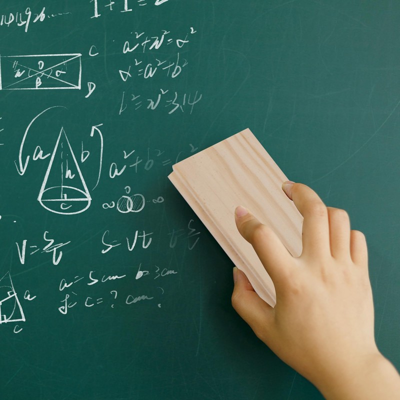 Chalkboard Eraser - Campus Style Pine Wood Blackboard Cleaner Engravable