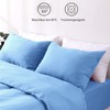 Hafaa Pillow Cases 2 Pack Brushed Microfiber Plain Pillow Cases