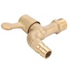 Brass WaterTap G1/2in Thread Spiral Opening Switch for Household Washing