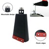 TUOREN Percussion Cowbell Instrument, Metal 8.8inch Cow Bell with Plastic