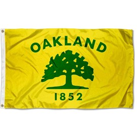 Sports Flags Pennants Company City of Oakland Flag 3x5 Foot Banner