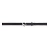 Tamaris Essential Classics TB0031L02 Women's Belt Plain, black