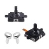 QOOWFEANIG 2Pcs Joystick Replacement Kit,3D Analog Thumb Sticks Joystick Thumbstick