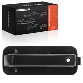 A-Premium Front Left Driver Side Exterior Door Handle with Keyhole Compatible with Ford F-150 F150 2015-2020, Smooth Black, Replace# FL3Z1522405HAPTM